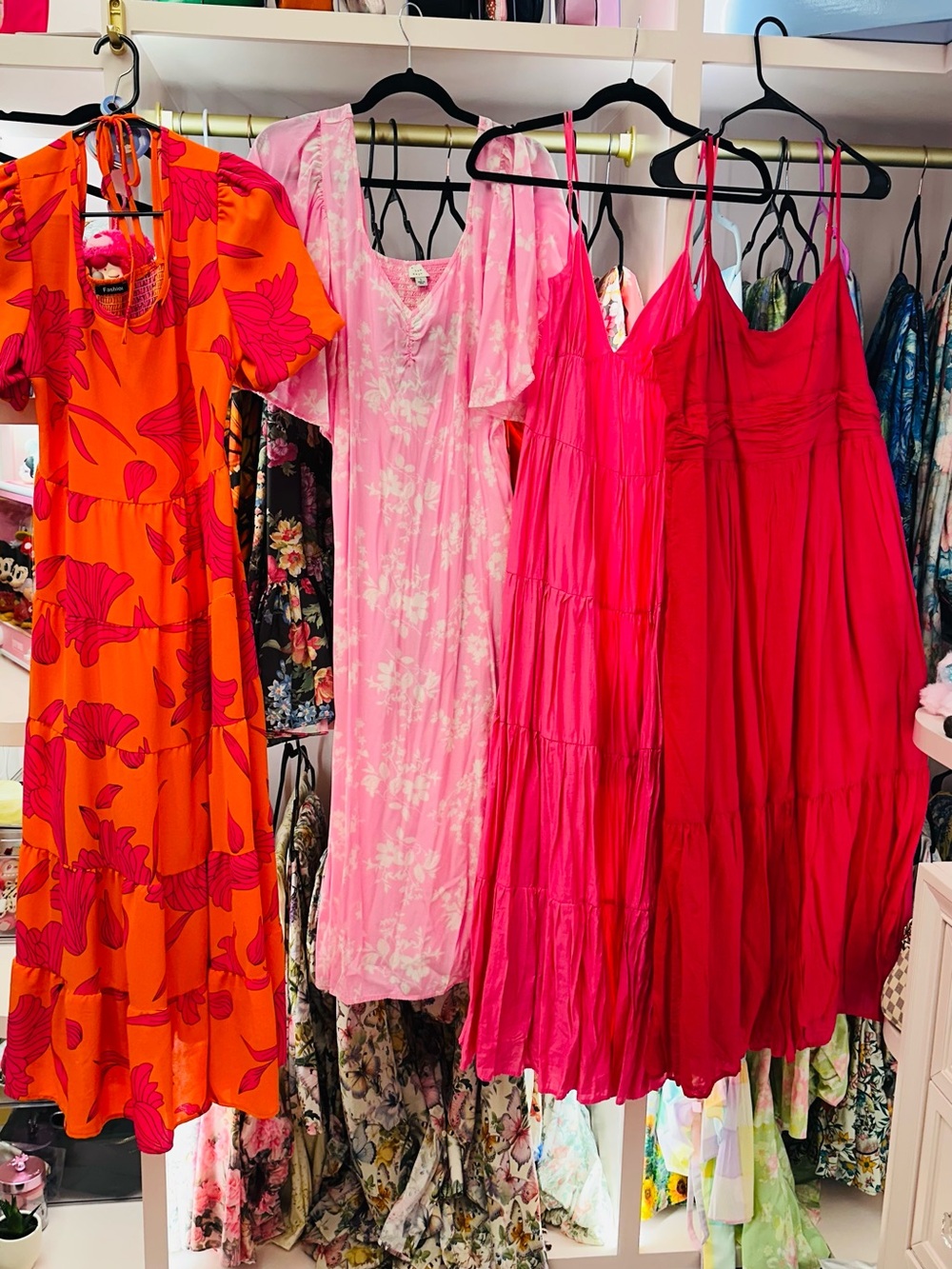 Women's Pink Summer Dress Bundle